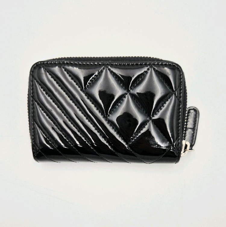 [중고명품셀렉트]샤넬 페이던트 은장 지퍼돌이 카드지갑 이미지