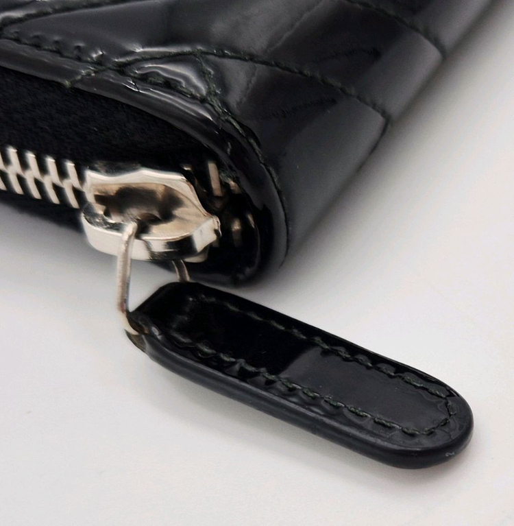 [중고명품셀렉트]샤넬 페이던트 은장 지퍼돌이 카드지갑 이미지