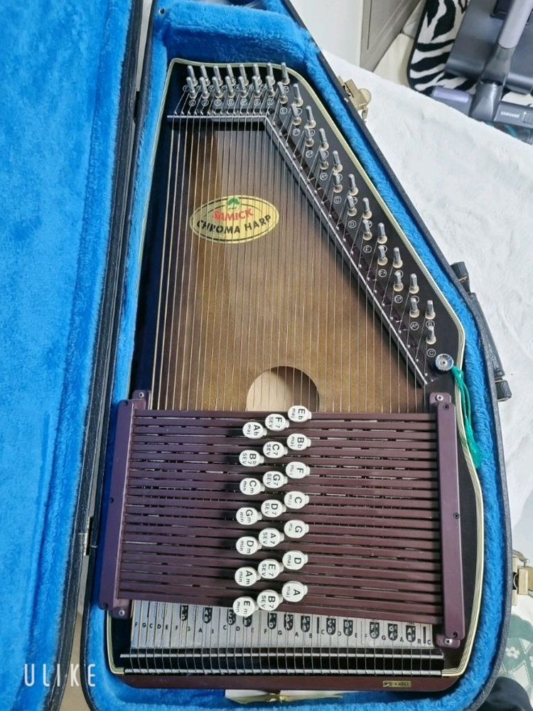 삼익 크로마하프 오토하프 풀세트--3