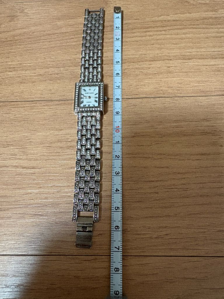 해리메이슨(Harry Mason) 1포인트 천연 다이아몬드 여성 시계--7