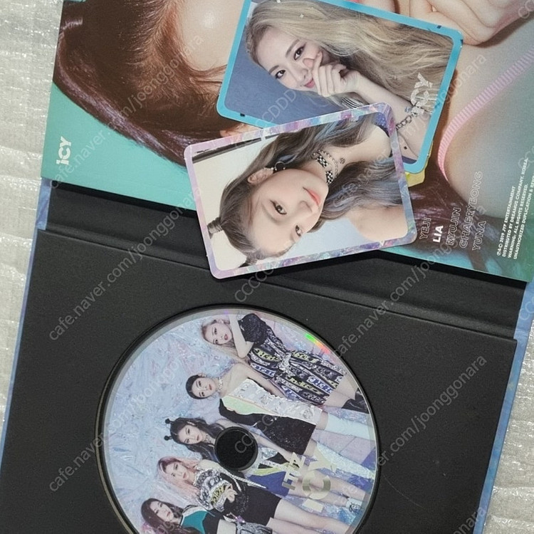 (친필 싸인) 있지 itzy icy CD 앨범 음반 이미지