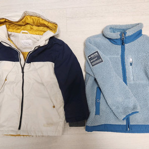 남아 경량 후리스 점퍼 120사이즈