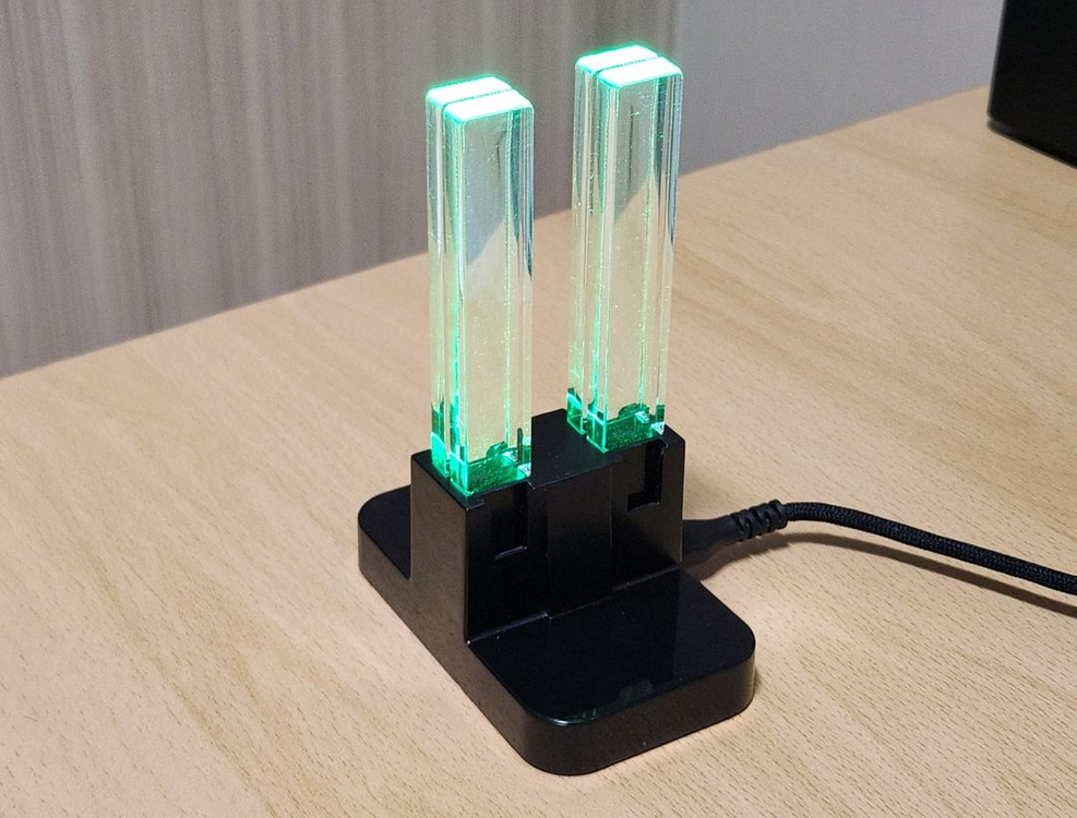 닌텐도 스위치 조이콘 그레이 + 충전 거치대--1