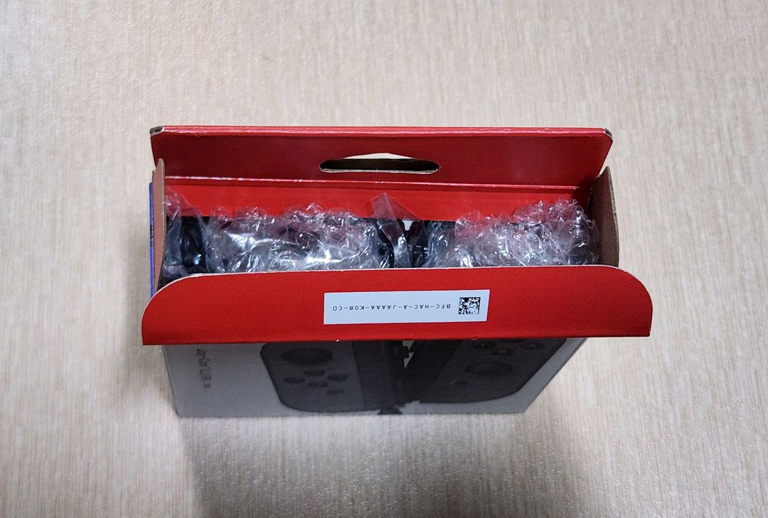 닌텐도 스위치 조이콘 그레이 + 충전 거치대--5