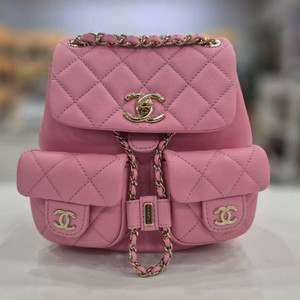 샤넬 듀마 백팩 핑크