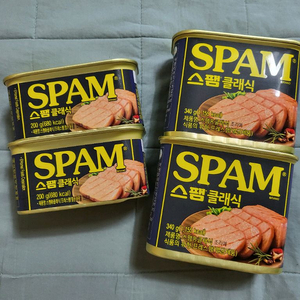 스팸 340g 200g 4개