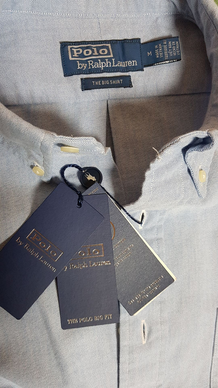 [새상품/M] 폴로 빅핏 옥스포드 셔츠 팝니다.--2