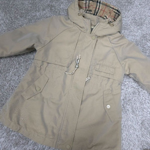 버버리 키즈 후드 패딩 자켓