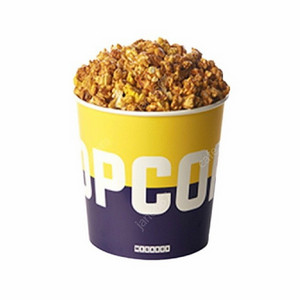 메가박스 카라멜 팝콘 L 1개, 5500원에 판매합니다. 이미지