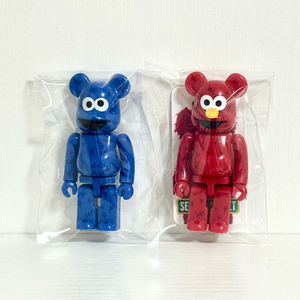 [한정판]베어브릭 - 32탄 쿠키몬스터+엘모(큐트)