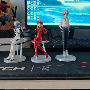 에반게리온 레이/아스카/신지 2011년 고전 피규어 세트