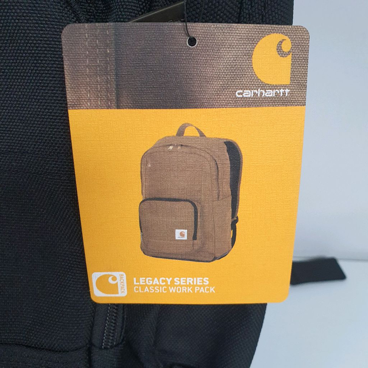 B5 칼하트 클래식 워크 백팩 블랙 새상품 이미지