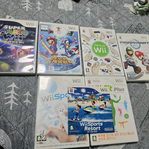 닌텐도 wii 게임 7종 판매 이미지