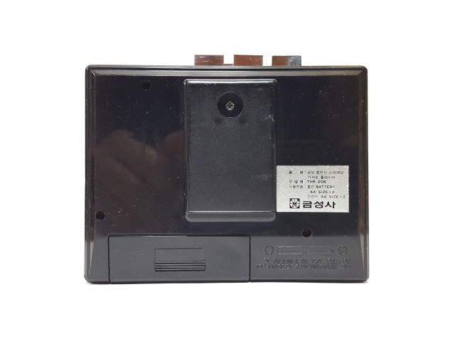 80년대 금성 골드스타 아하 AHHA 미니 카세트 라디오 THR-206 기계식 워크맨 수리용 부품용 택포 이미지