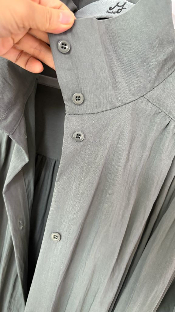 레이스 rrace 셔링 트렌치 원피스형 코트(새상품) 이미지