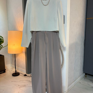 자라 크롭 블라, 슬로우앤드 핀턱와이드 팬츠