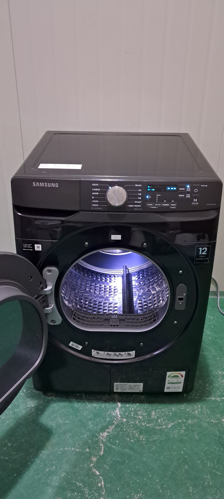 2677 삼성그랑데 14KG 전기건조기(블랙캐비어)--4