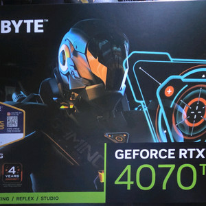 새상품 RTX 4070 Ti SUPER 16gb 그래픽카드 기가바이트 gaming oc