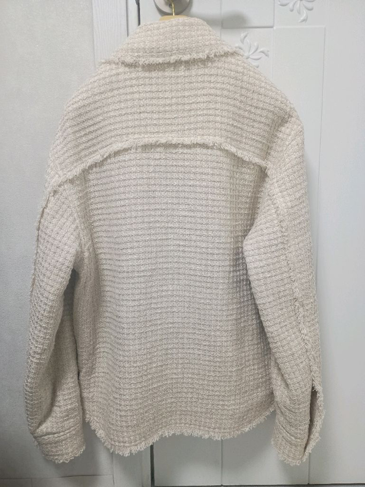 이로맨( IRO MEN )오버핏 트위드 셔켓 S 이미지