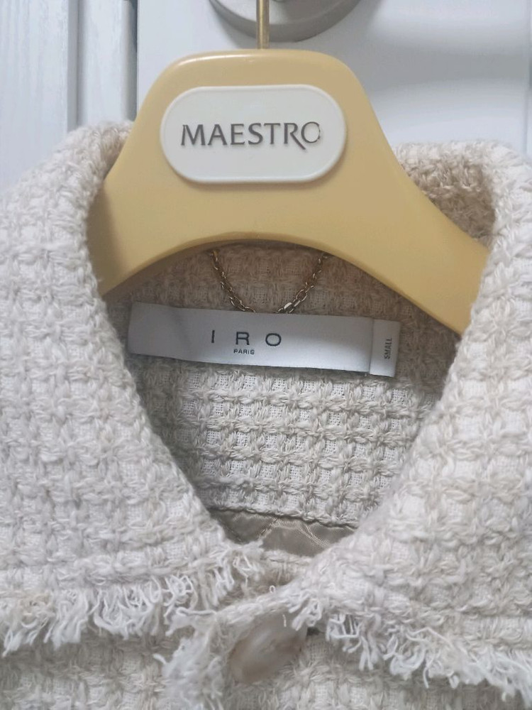 이로맨( IRO MEN )오버핏 트위드 셔켓 S 이미지