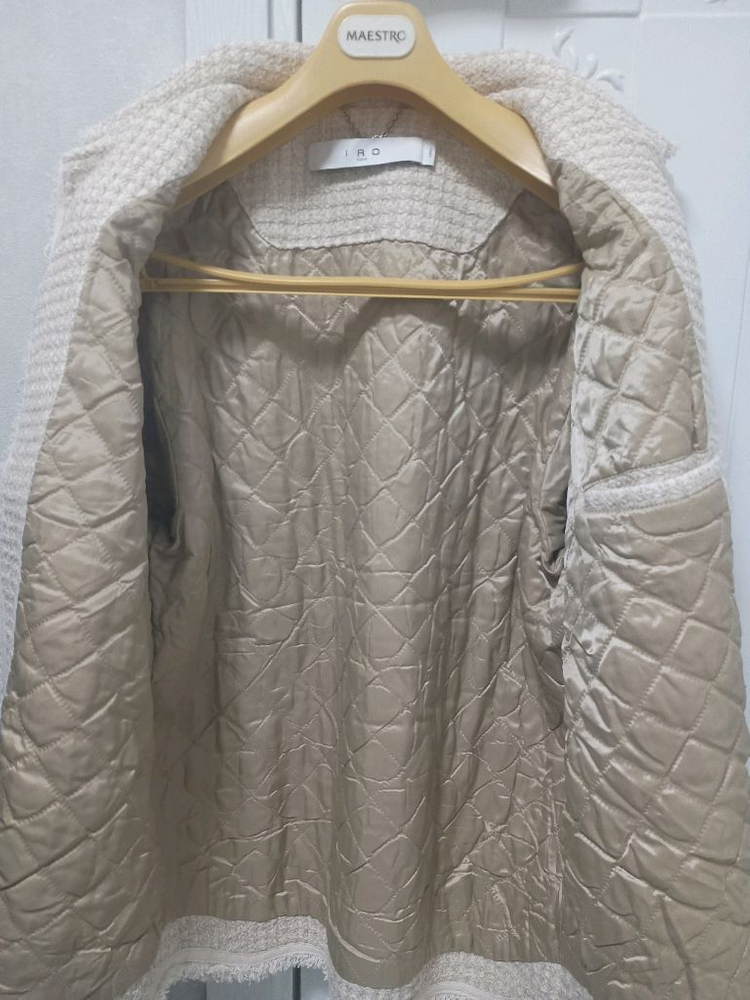 이로맨( IRO MEN )오버핏 트위드 셔켓 S 이미지