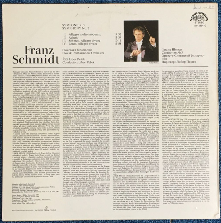 클래식LP_프란즈 슈미트- 교향곡 3번--1