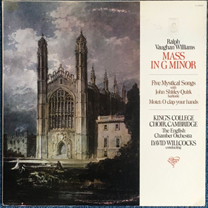 클래식LP_본 윌리엄스- Mass in G Minor