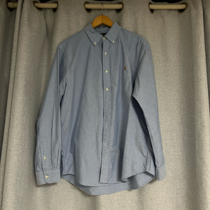 폴로 옥스퍼드 셔츠 블루 L