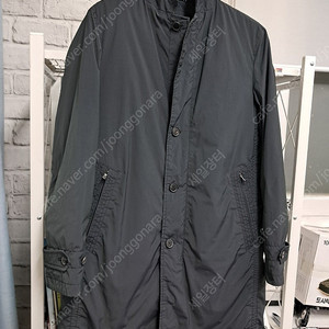 헤지스 남성바람막이 100 라이닝 싱글코트 MF26