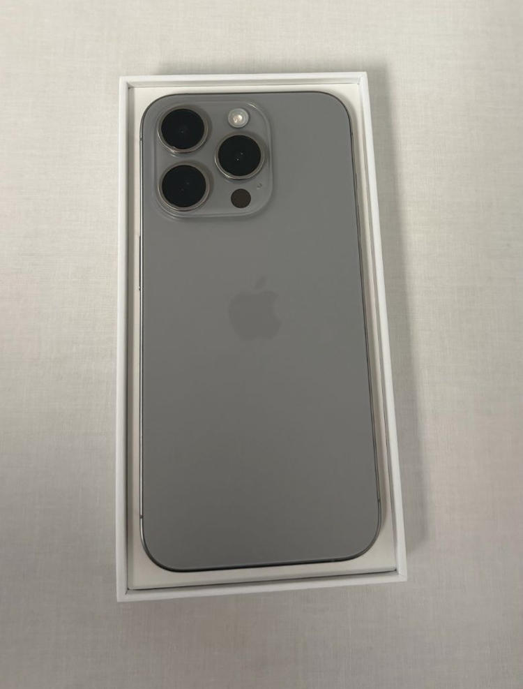 아이폰15pro 256g 내추럴티타늄(배터리효율 87%)--7