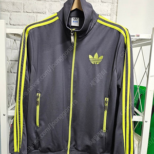 아디다스 100 파이어버드 져지 그레이 형광 MH55