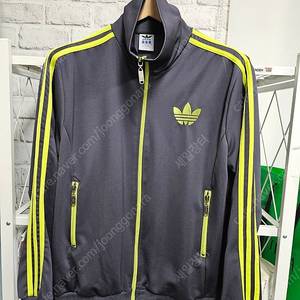 아디다스 100 파이어버드 져지 그레이 형광 MH55