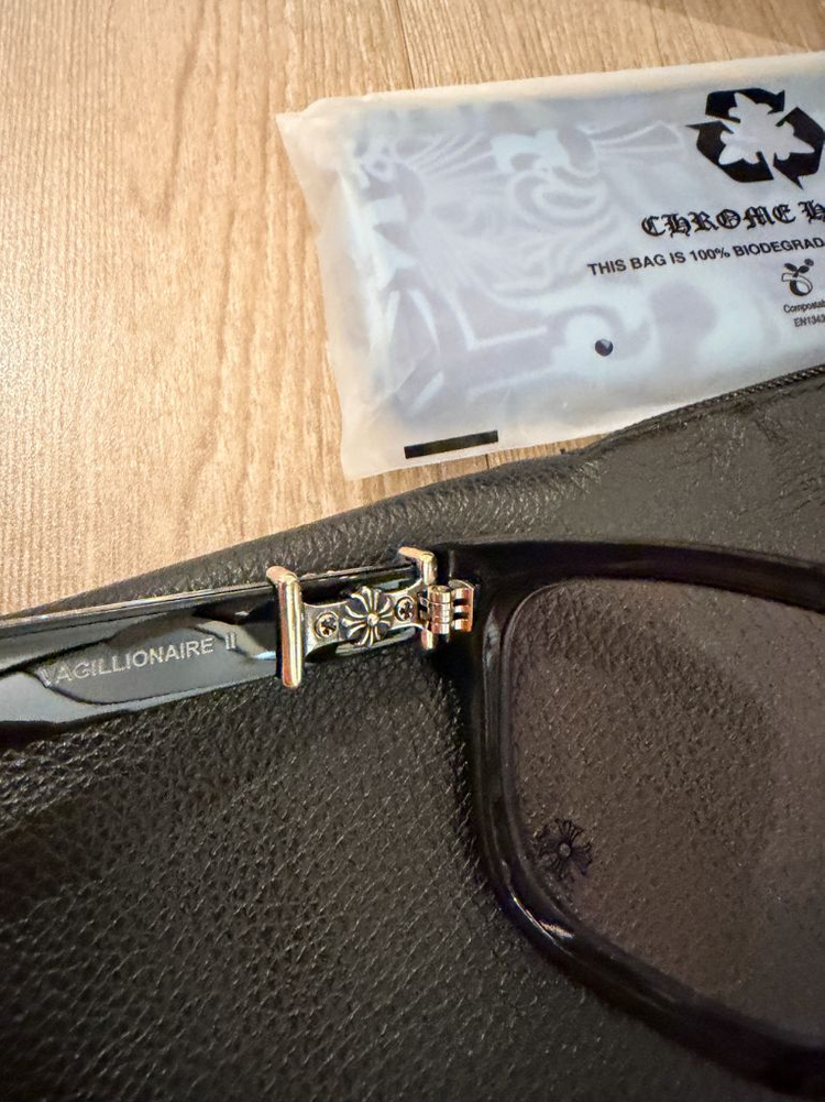 크롬하츠 안경 바질리오네어2 블랙실버 크롬안경 이미지