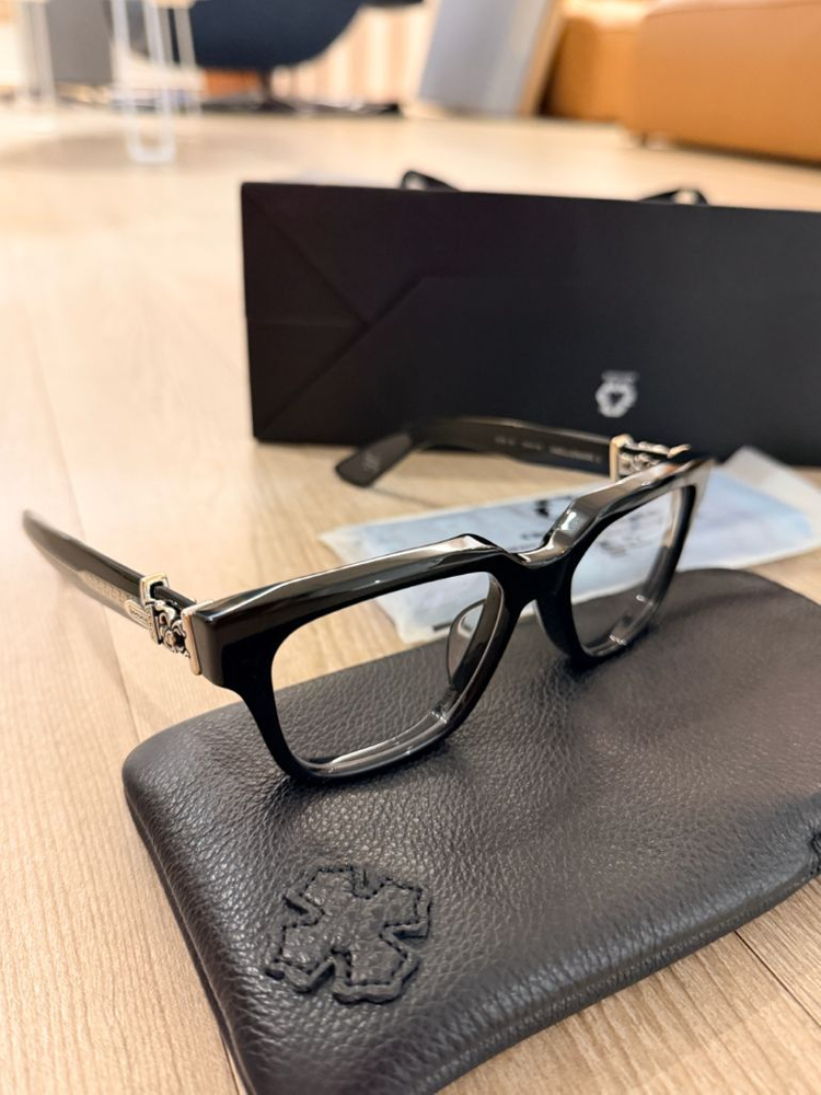 크롬하츠 안경 바질리오네어2 블랙실버 크롬안경 이미지