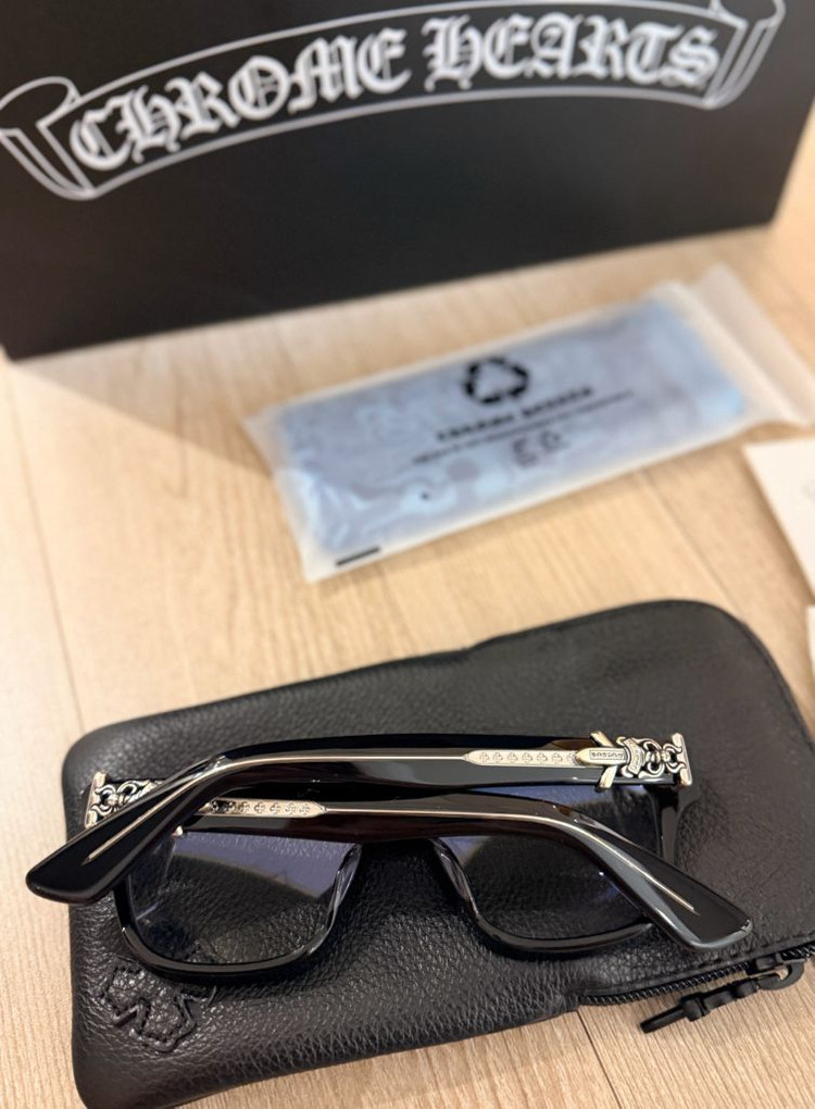 크롬하츠 안경 바질리오네어2 블랙실버 크롬안경 이미지