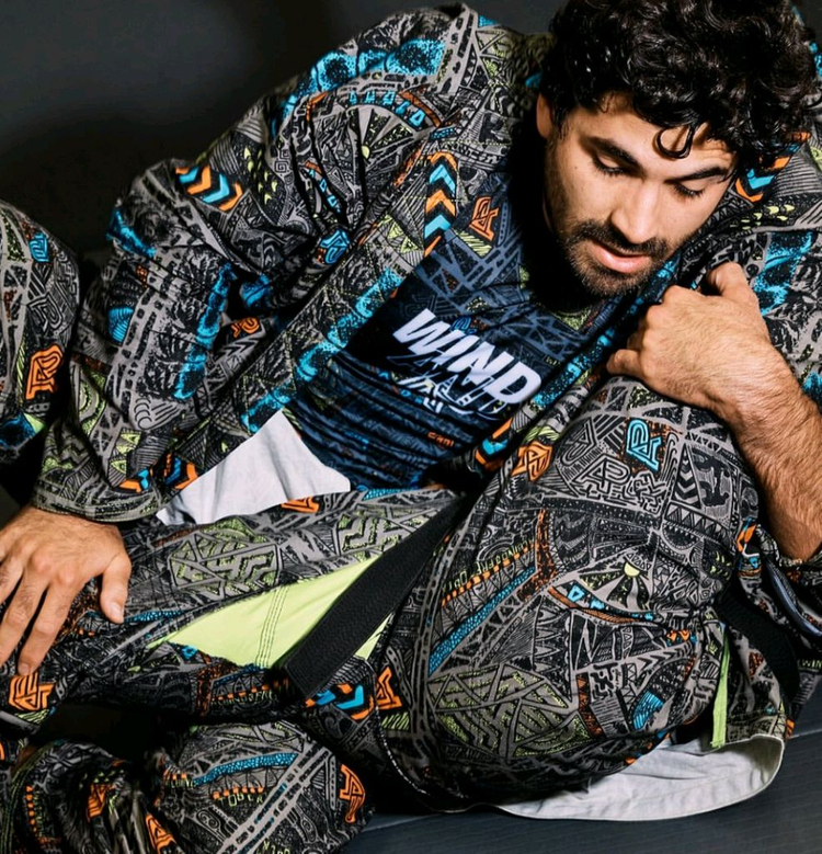 새상품) 알비노앤프레토x윈드 앤 시 wind and sea 주짓수 도복--2