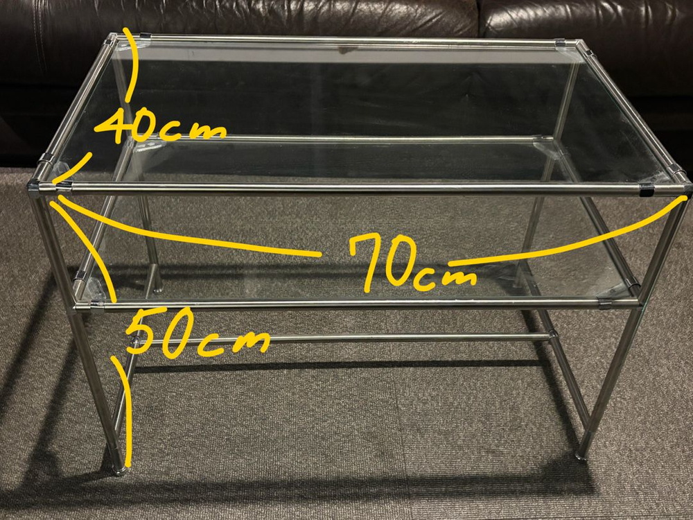 유리 테이블, 선반 이미지