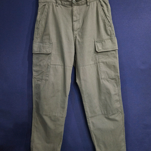 유니클로 카키 남성 허리 32~33 카고팬츠