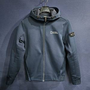 내셔널지오그래픽 네이비 남성 95 기모 후드집업