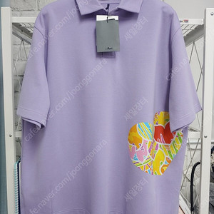 르아위 카라 반팔티 110 봄가을~여름 남녀공용MC99