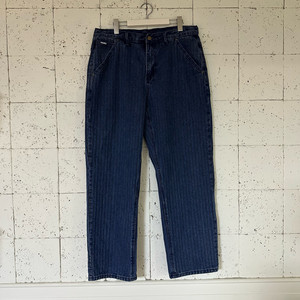 XL 위캔더스 스트라이프 데님 청바지