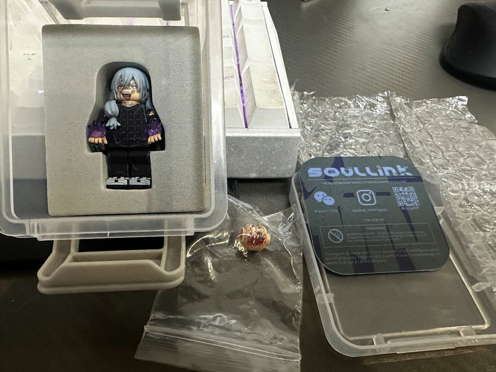 레고 커스텀 주술회전 소울링크 마히토 미전시품 15--1