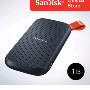 (미개봉) 샌디스크 정품 외장 SSD 포터블 1테라 E30 1TB 대용량 휴대용 메모리