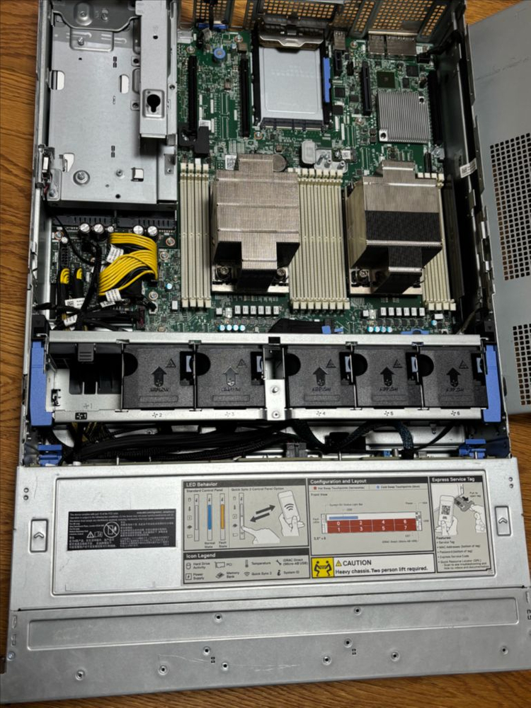 dell 델 서버 r550+인텔 제온 골드 CPU x2+HDD 이미지