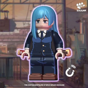 레고 커스텀 주술회전 소울링크 미와 카스미