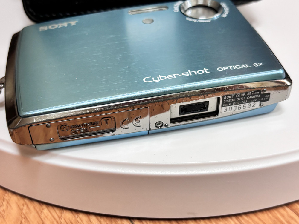 소니 사이버샷 DSC-T33 빈티지 디카*수리필요*--3
