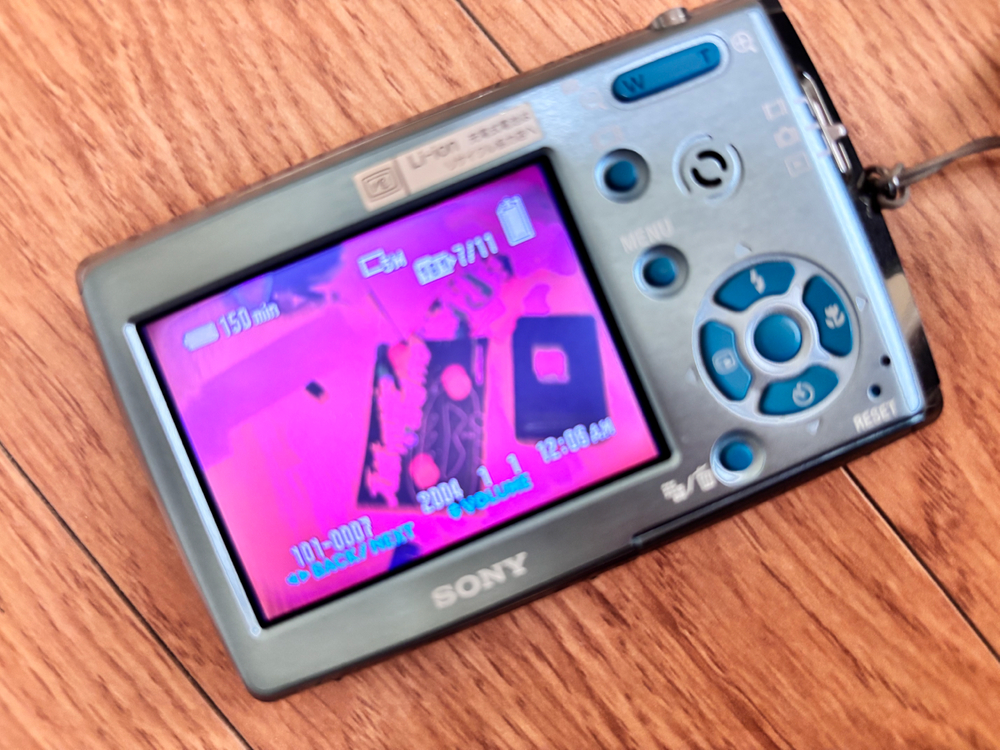 소니 사이버샷 DSC-T33 빈티지 디카*수리필요*--5