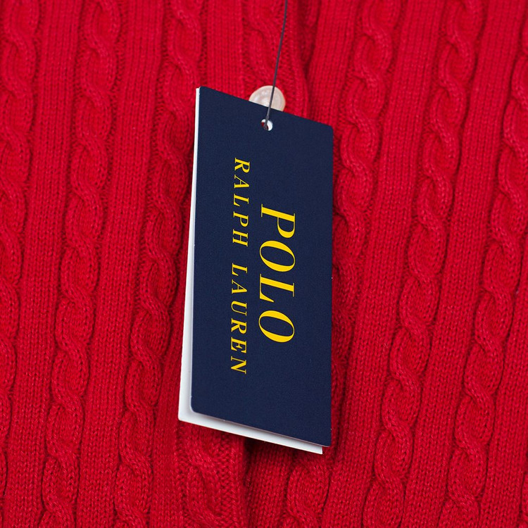 [6x,6]폴로랄프로렌 키즈 케이블가디건 팝니다--2