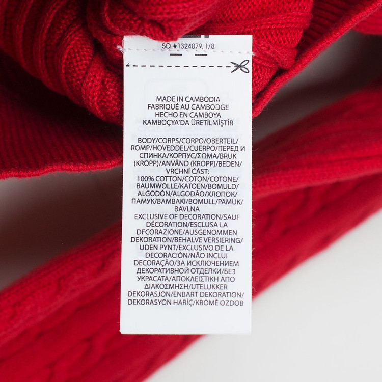 [6x,6]폴로랄프로렌 키즈 케이블가디건 팝니다--4