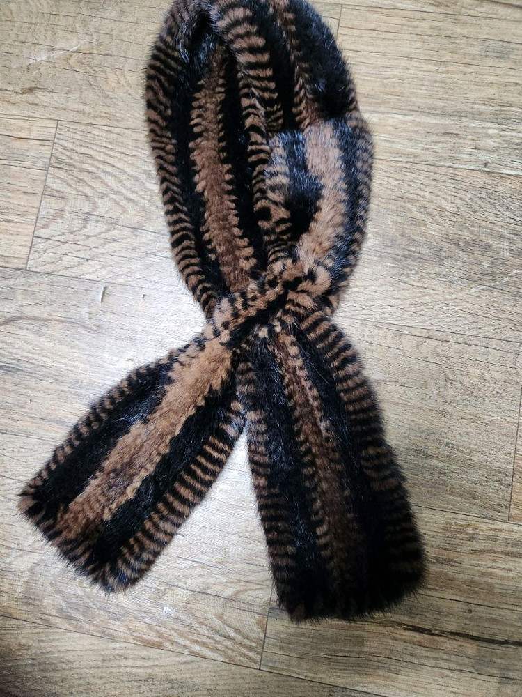 밍크 목도리 이미지